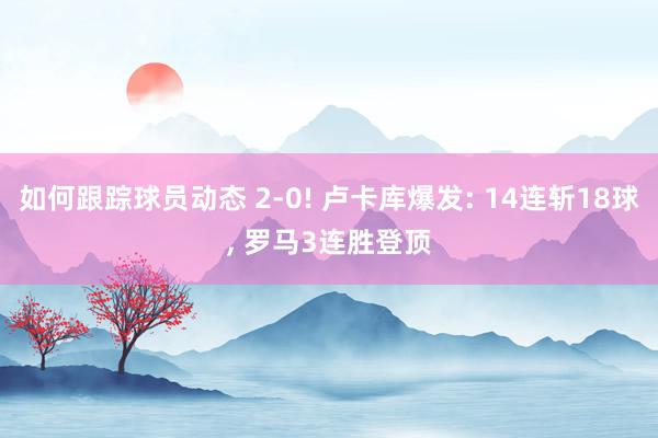 如何跟踪球员动态 2-0! 卢卡库爆发: 14连斩18球, 罗马3连胜登顶