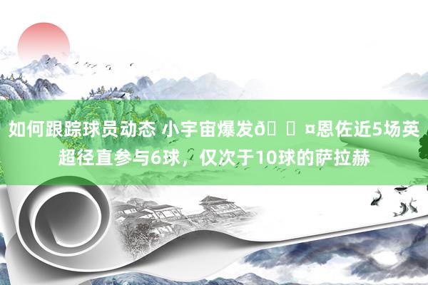 如何跟踪球员动态 小宇宙爆发😤恩佐近5场英超径直参与6球，仅次于10球的萨拉赫